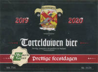 Buitenlandse bieren voor Nederlandse markt (etiket Nederlandse plaatsnaam), Genneper Tortelduiven Bier Prettige Feestdagen 2019 2020