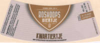 Boskoops Biertje, Kwartiertje
