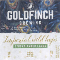 Goldfinch Brewing, Imperial Wild Hops Strong Amber Lager