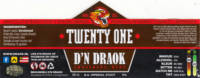Brouwerij D'n Draok, Twenty One B.A. Imperial stout