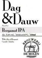 Brouwerij De Molen, Dag & Dauw Bergamot IPA