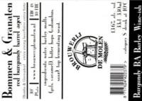 Brouwerij De Molen, Bommen & Granaten Red Burgundy Barrel Aged