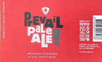 Rock City Brewing, Prevail Pale Ale!