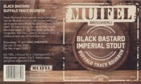 Muifelbrouwerij, Black Bastard Imperial Stout Buffalo Trace Bourbon
