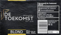 Brouwerij De Toekomst, Blond