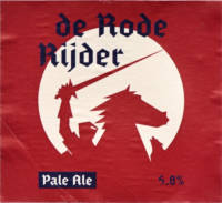 Brouwerij Tanklokaal, De Rode Rijder Pale Ale Brouwerij Tanklokaal, De Rode Rijder Pale Ale