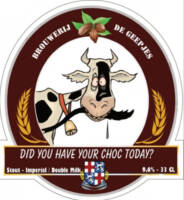 Brouwerij de Geepjes, Did You Have Your Choc Today?