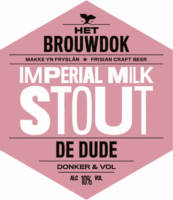 Het Brouwdok, De Dude Imperial Milk Stout