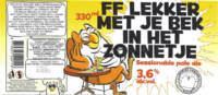 Uiltje Brewing Company, FF lekker met je bek in het zonnetje