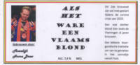 Amateurs, Als  Het Ware Een Vlaams Blond