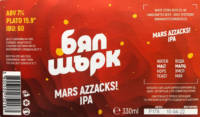 Licentiebrouwsels , Mars Azzacks! IPA