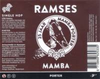 RamsesBier, Mamba Porter
