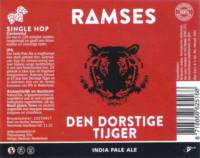 RamsesBier, Den Dorstige Tijger India Pale Ale