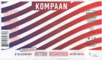 Kompaan Dutch Craft Beer Company, Nitro Nemesis Blackberry Kompaan Dutch Craft Beer Company, Nitro Nemesis Blackberry