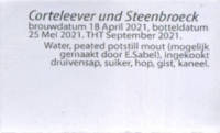 Goede Kant van het Spoor, Corteleever und Steenbroeck