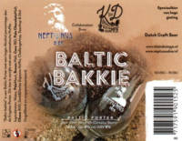 Neptunus Bier, Baltic Bakkie  Baltic Porter