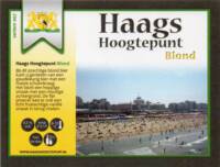 Buitenlandse bieren voor Nederlandse markt (etiket Nederlandse plaatsnaam), Haags Hoogtepunt Blond  (serienr 007)