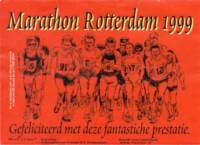 Buitenlandse bieren voor Nederlandse markt (etiket Nederlandse plaatsnaam), Marathon Rotterdam 1999