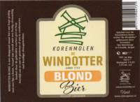 Buitenlandse bieren voor Nederlandse markt (etiket Nederlandse plaatsnaam), Korenmolen de Windotter Blond