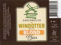 Buitenlandse bieren voor Nederlandse markt (etiket Nederlandse plaatsnaam), Korenmolen de Windotter Blond