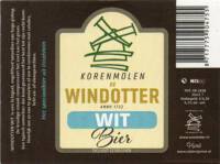 Buitenlandse bieren voor Nederlandse markt (etiket Nederlandse plaatsnaam), Korenmolen de Windotter Wit Bier