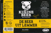 Kleine Beer Brouwerij, De Beer Uit Lemmer Blond