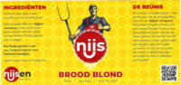 Brouwerij De Grieze, Nijs Brood Blond