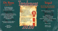 Bierbrouwerij De Roos Anno 1877, Trendement 2020 Tripel