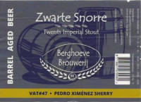 Berghoeve Brouwerij, Zwarte Snorre Twents Imperial Stout