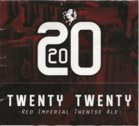IV:UUR Bierbrouwerij, 2020 Twenty Twenty Red Imperial Twentse Ale