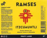 RamsesBier, ITZCUAUHTLI  Fruity Lager
