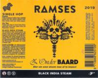 De Bebaarde Brouwer, Z'Onder Baard Black India Steam 2019