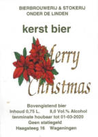 Brouwerij Onder De Linden, Kerst Bier Merry Christmas Brouwerij Onder De Linden, Kerst Bier Merry Christmas