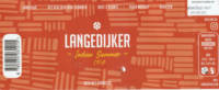 Langedijker Speciaalbier, Langedijker Indian Summer IPA