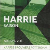 Kaapse Brouwers, Harrie Saison