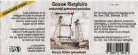 Brouwerij Riethoff, Gouwe Rietpluim Brouwerij Riethoff, Gouwe Rietpluim