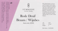 Symbiose Brewing / Blending, Rode Druif / Braam / Wijnbes