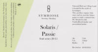 Symbiose Brewing / Blending, Solaris / Passie