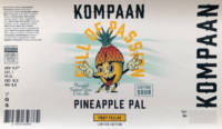 Kompaan Dutch Craft Beer Company, Pineapple Pal Kompaan Dutch Craft Beer Company, Pineapple Pal
