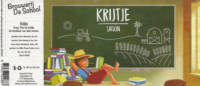 Brouwerij De School , Krijtje Saison