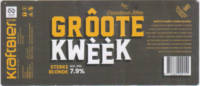 KraftBier, Grôote Kwèèk Sterke Blonde