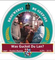 Brouwerij de Geepjes, Was Guckst Du Lan? Lager