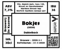 Amateurs, Bokjes Dubbelbock (2020)