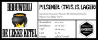 Amateurs, Pilsener ( This is Lager)