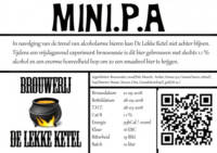 Amateurs, Mini P.A.