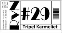 Amateurs, #29 Tripel Karmeliet