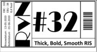 Amateurs, #32 Thick, Bold, Smooth RIS