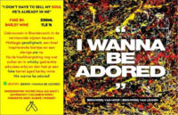 Amateurs, I Wanna Be Adored