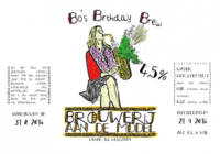 Amateurs, Bo's Birthday Brew