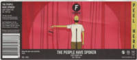 Brouwerij Frontaal, The People Have Spoken